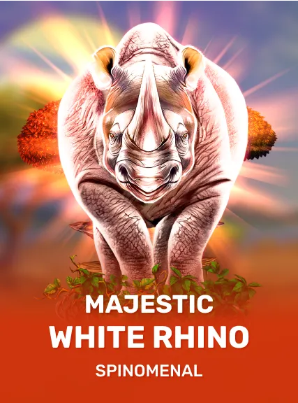 Majestic White Rhino game tile