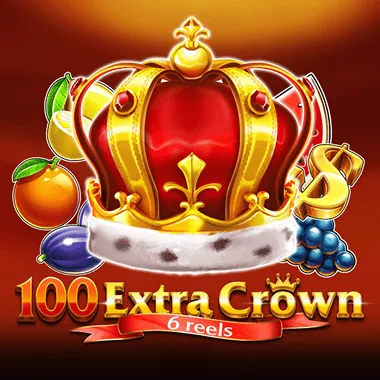 100 Extra Crown 6 reels game tile