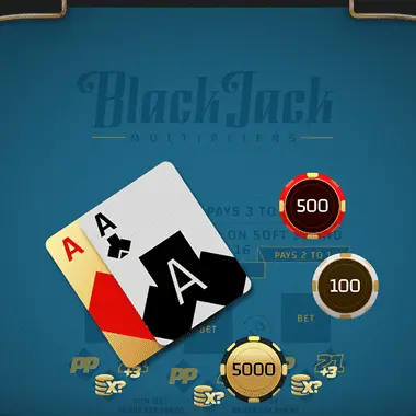 Blackjack Multipliers game tile