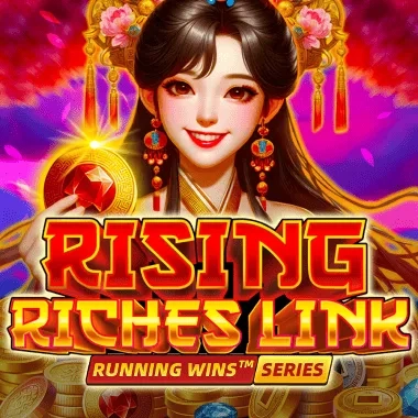 Rising Riches Link: Running Wins game tile