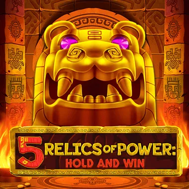5 Relics of Power: Hold & Win game tile