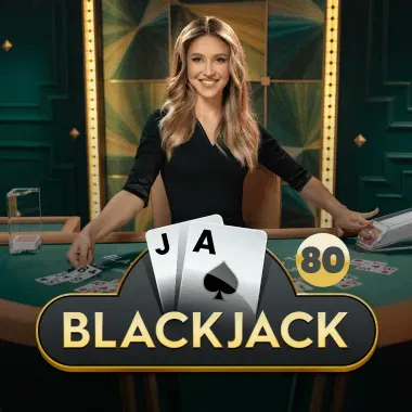 Blackjack 80 game tile