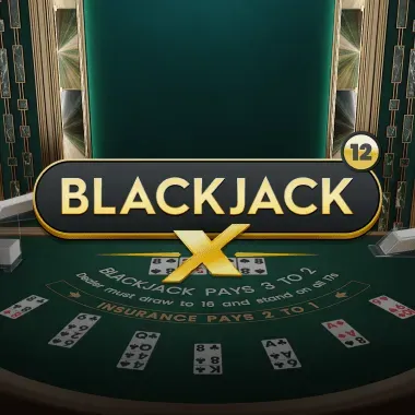 BlackjackX 12 game tile
