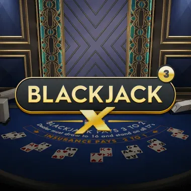 BlackjackX 3 game tile