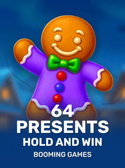 64 Presents Hold and Win game tile