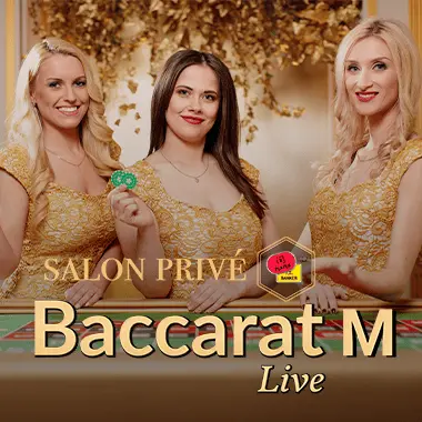 Salon Prive Baccarat M game tile