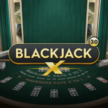 BlackjackX 30 game tile