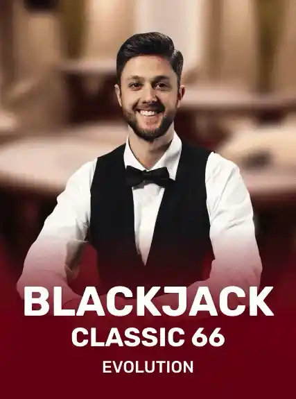 Blackjack Classic 66 game tile