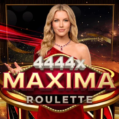 Maxima Roulette 4444x game tile
