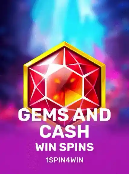 Gems And Cash Win Spins game tile