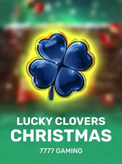Lucky Clovers Christmas game tile