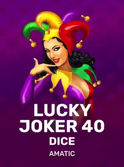 Lucky Joker 40 Dice game tile
