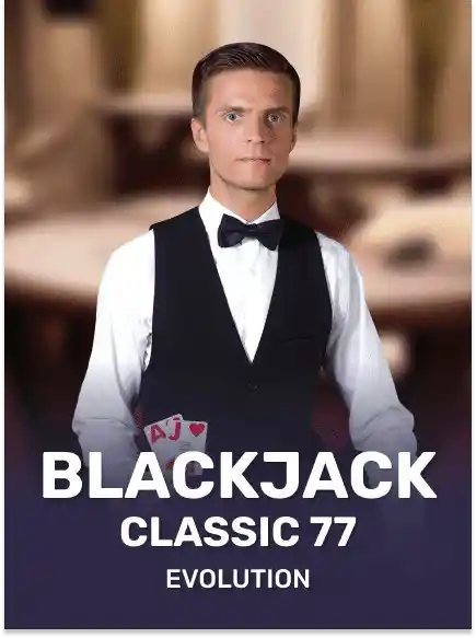 Blackjack Classic 77 game tile