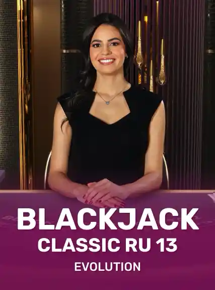Blackjack Classic Ru 13 game tile