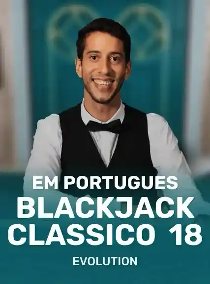 Blackjack Classico em Portugues 18 game tile
