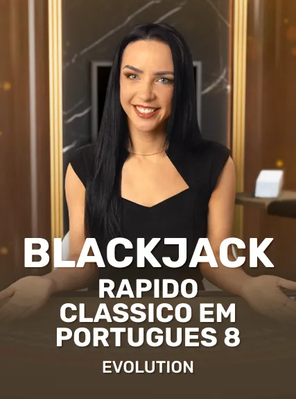 Blackjack Rapido Classico em Portugues 8 game tile