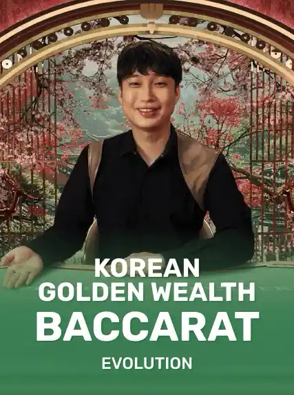 Korean Golden Wealth Baccarat game tile