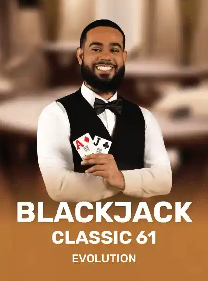 Blackjack Classic 61 game tile