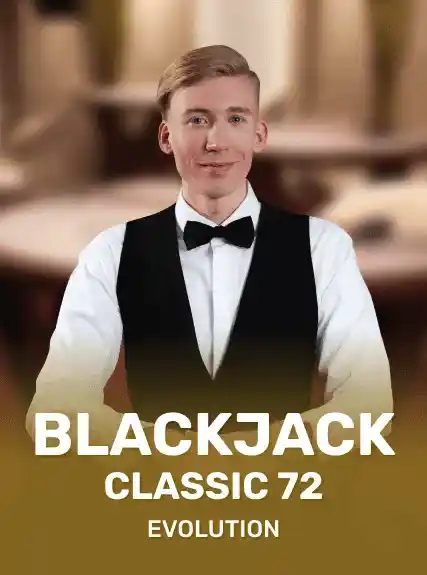 Blackjack Classic 72 game tile