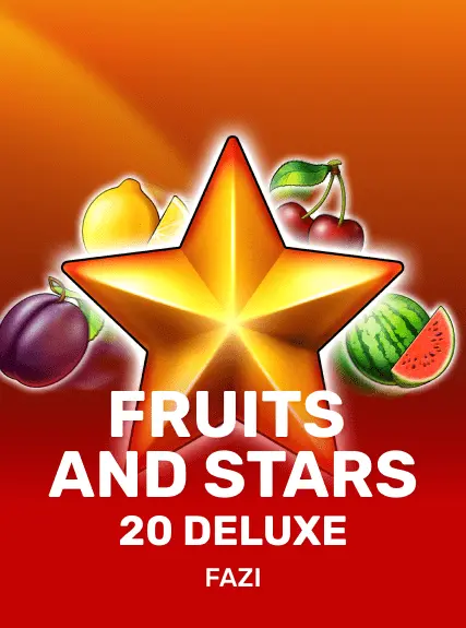 Fruits and Stars 20 Deluxe game tile