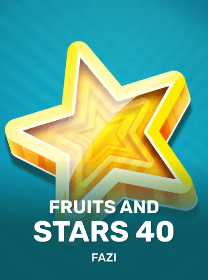 Fruits and Stars 40 game tile