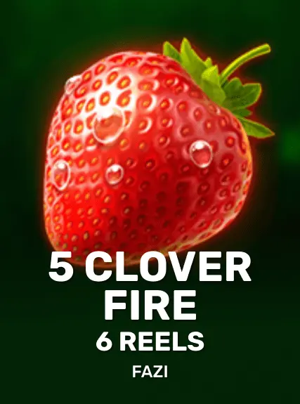 5 Clover Fire 6 Reels game tile