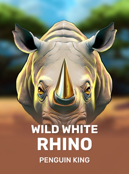 Wild White Rhino game tile