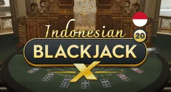 Indonesian BlackjackX 20 game tile