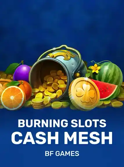 Burning Slots Cash Mesh game tile