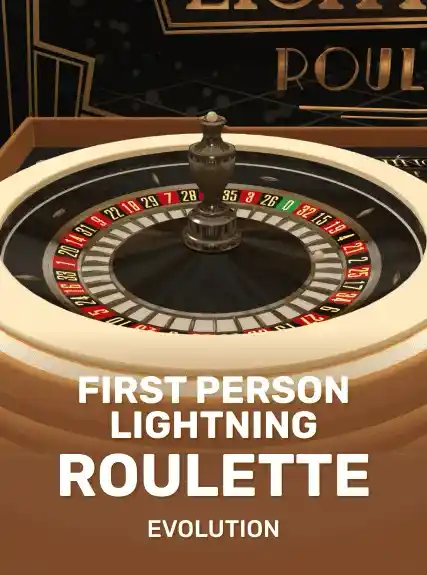 First Person Lightning Roulette game tile