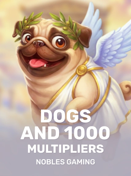 Dogs and 1000 Multipliers game tile