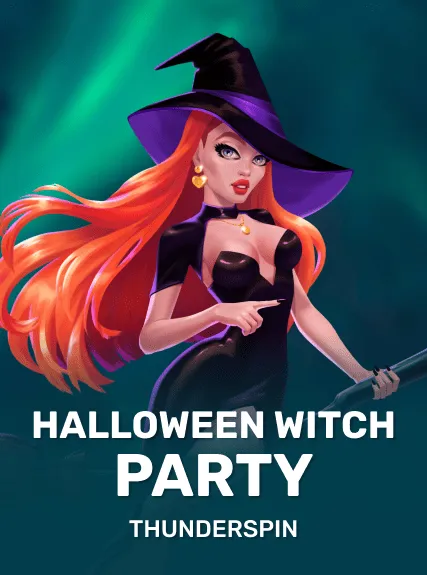 Halloween Witch Party game tile