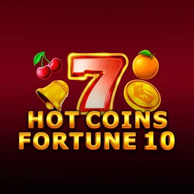 Hot Coins Fortune 10 game tile