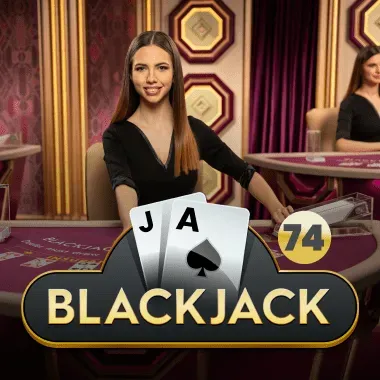Blackjack 74 game tile