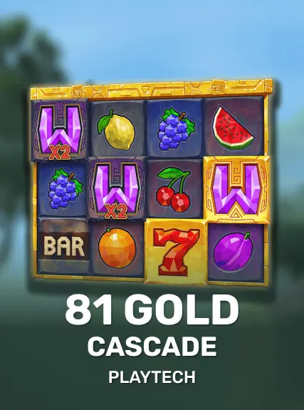 81 Gold Cascade game tile