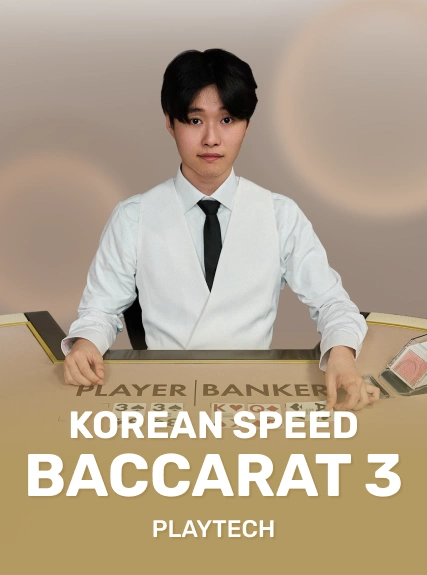 Korean Speed Baccarat 3 game tile