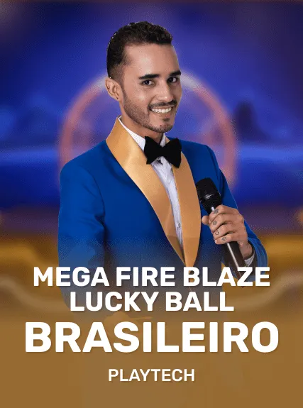 Mega Fire Blaze Lucky Ball Brasileiro game tile