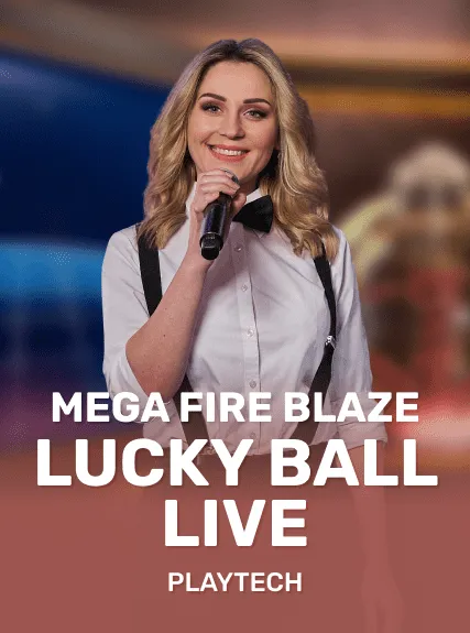 Mega Fire Blaze Lucky Ball Live game tile