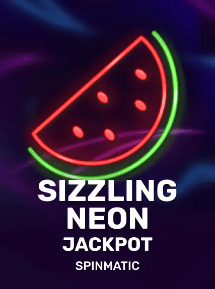 Sizzling Neon Jackpot game tile