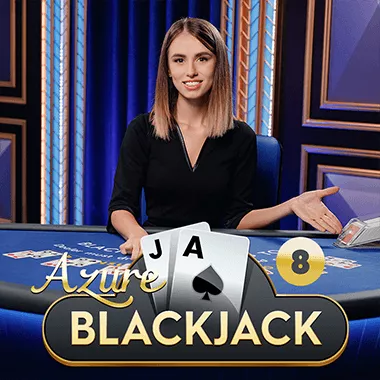 Blackjack 8 - Azure game tile