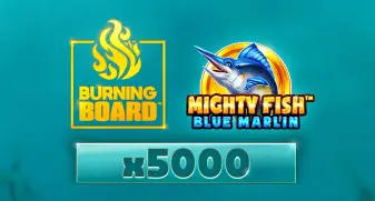 Mighty Fish: Blue Marlin Burning Board