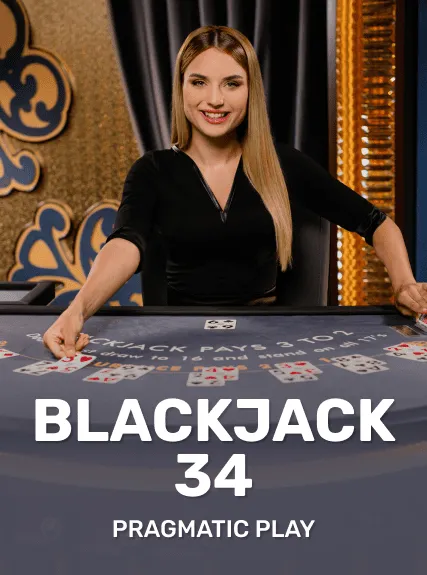 Blackjack 34 game tile