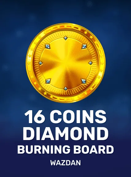 16 Coins Diamond Burning Board game tile