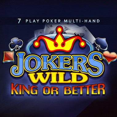 Poker 7 Joker Wild K game tile