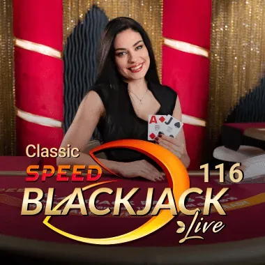 Classic Speed Blackjack 116 game tile