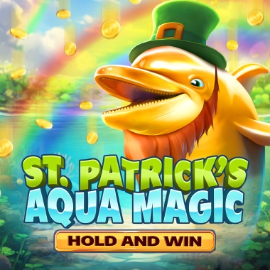 St. Patrick's Aqua Magic Hold and Win game tile