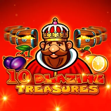 10 Blazing Treasures game tile