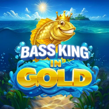 Bass King in Gold game tile