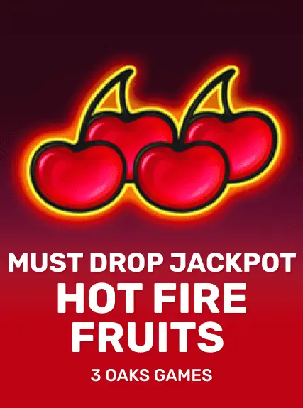 Must Drop Jackpot Hot Fire Fruits game tile