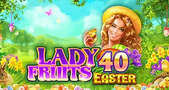 Lady Fruits 40 Easter game tile